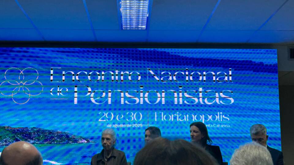 AMAGIS-DF marca presença Encontro Nacional de Pensionistas, em Santa Catarina