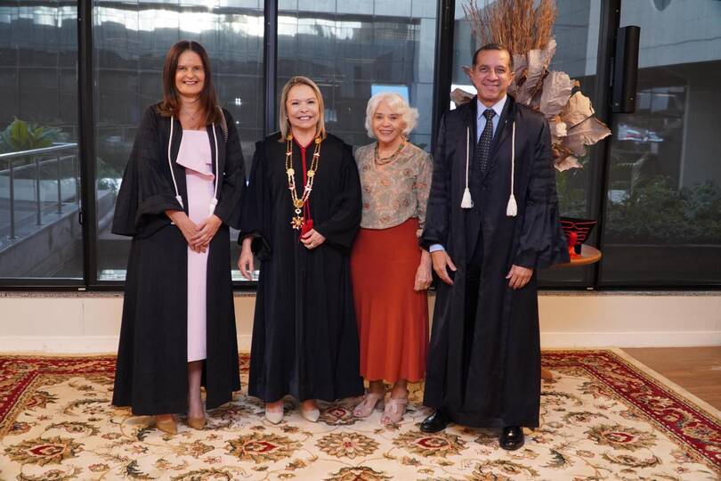 Desembargadora Selma Sauerbronn toma posse no cargo